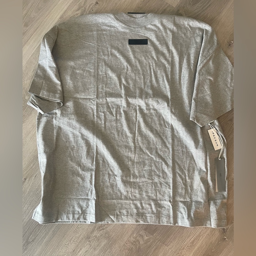 Essentials fear of god tee gray Sz XL